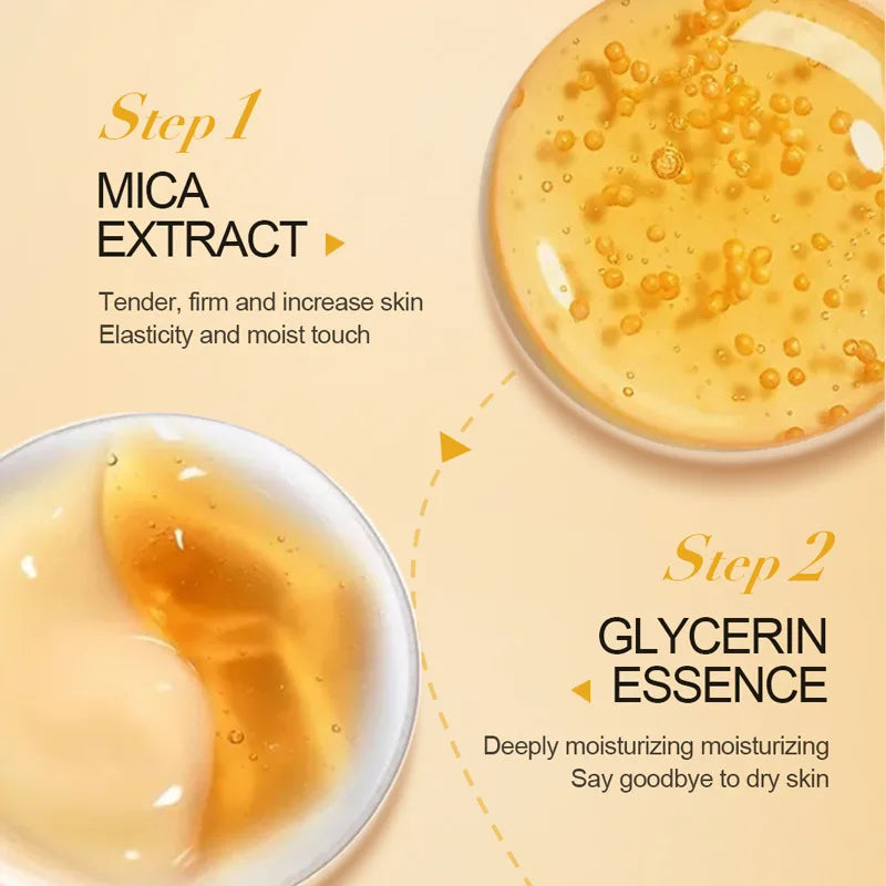 24K Golden Lifting Firming Facial Masks Anti-aging Smooth Wrinkles Face Mask For Sleeping Reduce Fine Lines Skin Care Products